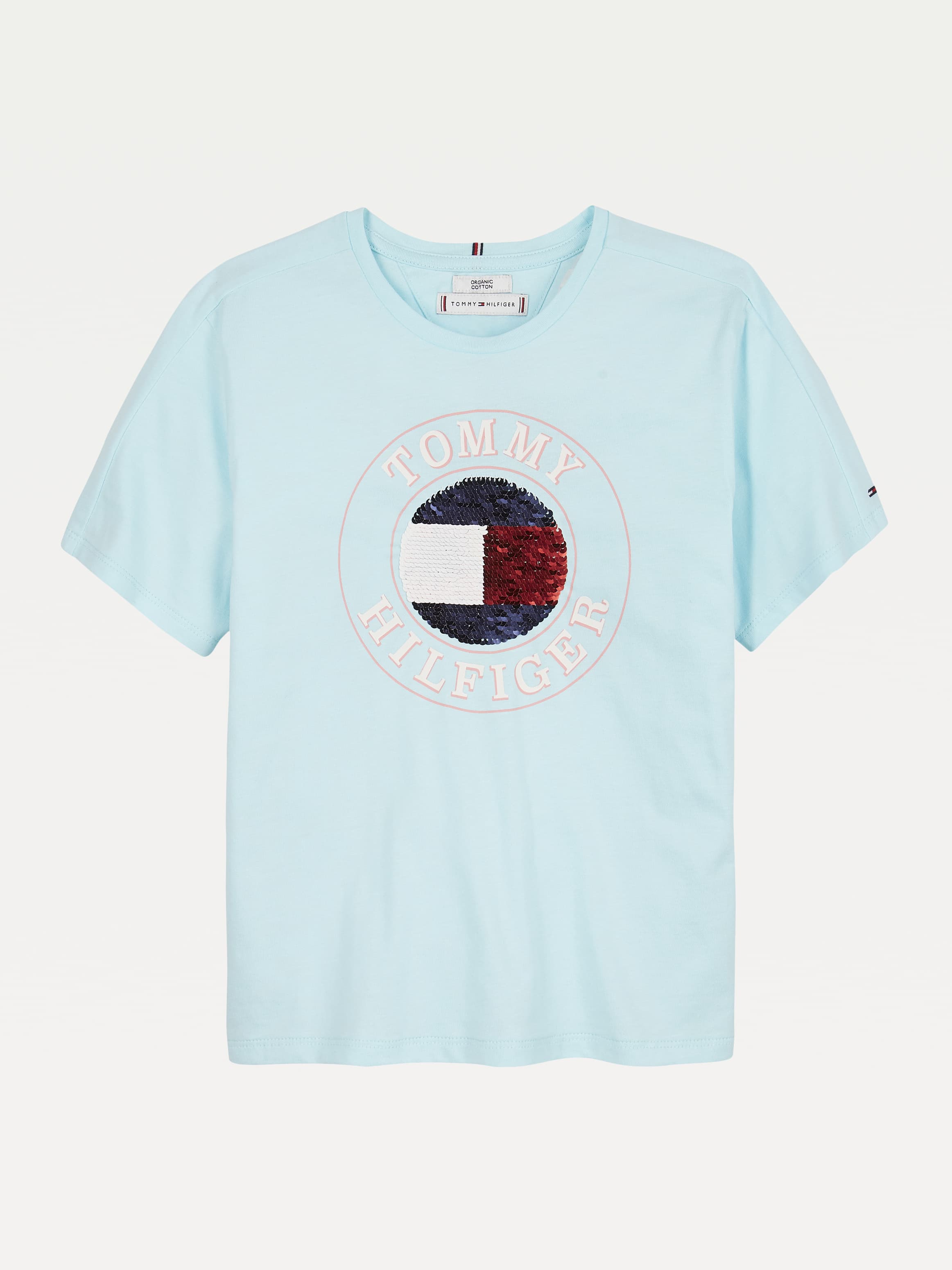 Organic Cotton Flip Sequin T-Shirt